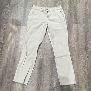 Arizona Jean Company Light Gray Straight Leg Pants
